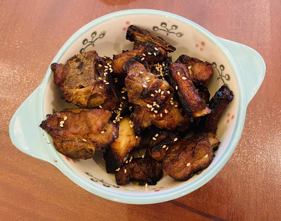 蒜香烤排骨（烤箱版）