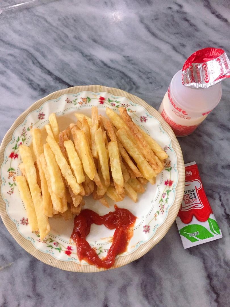 比肯德基好吃的炸薯条