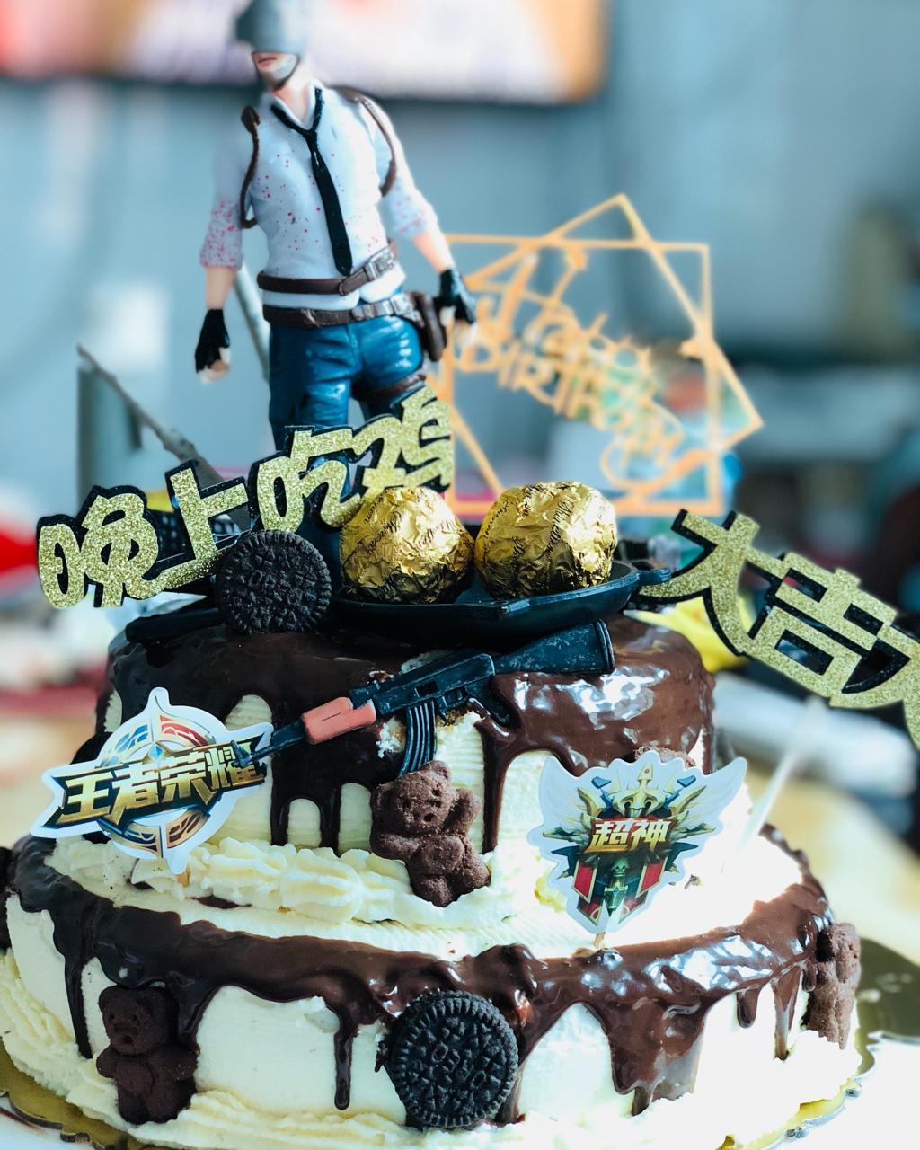风靡欧美的滴落蛋糕~巧克力盛宴dripping cake