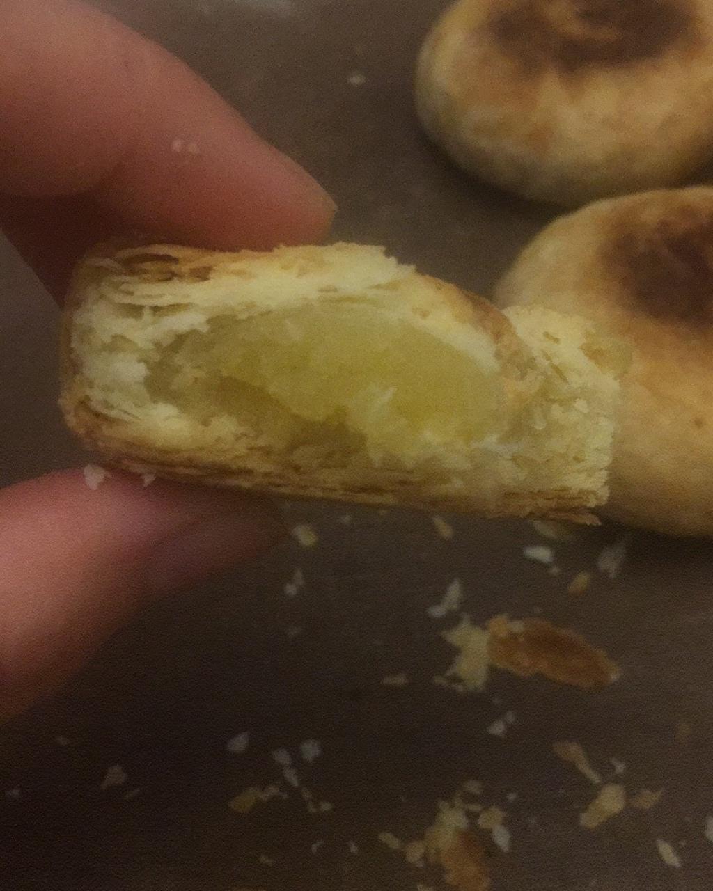 酥皮绿豆饼   酥得掉渣渣