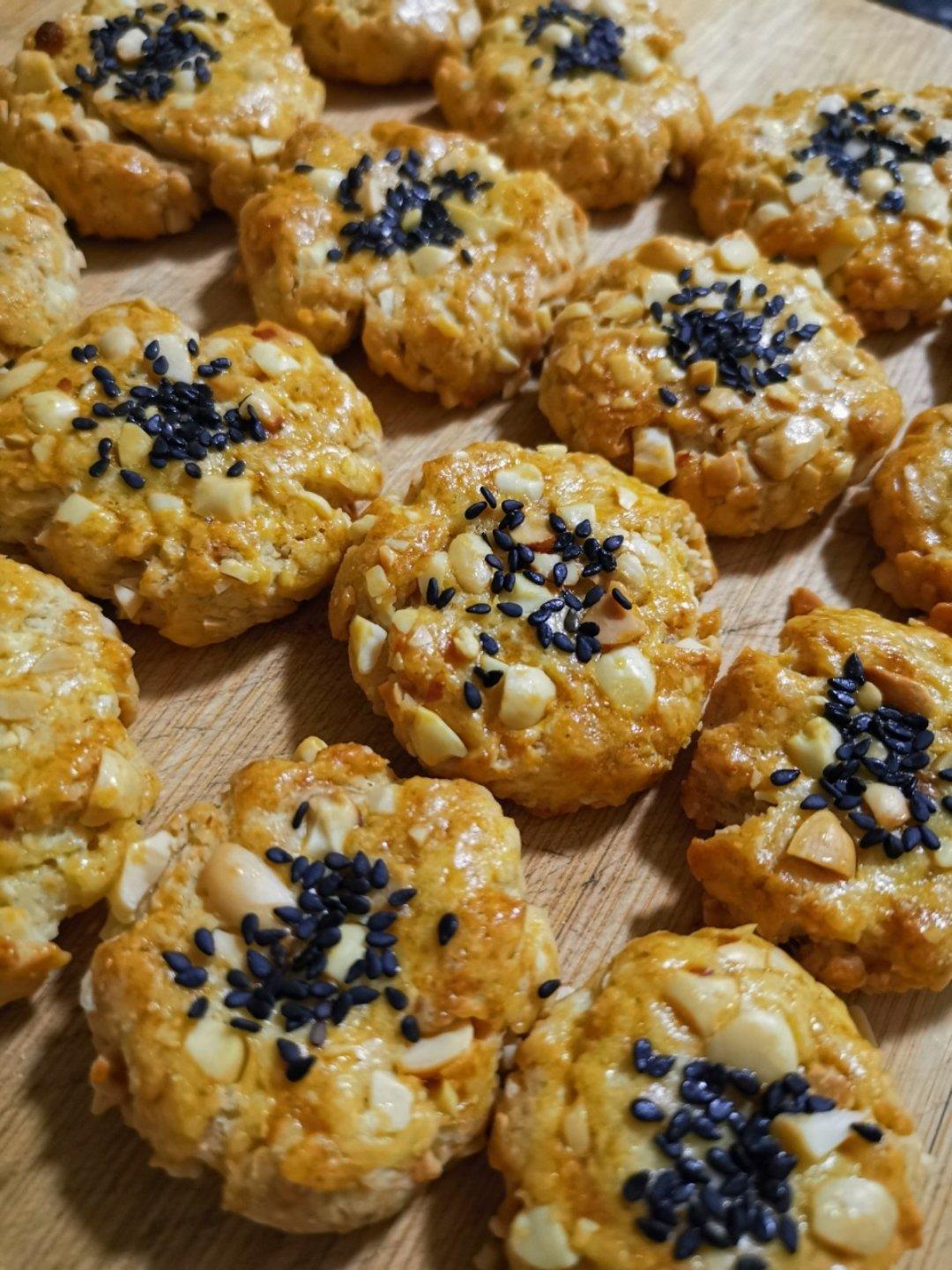 简单粗暴怀旧花生酥饼