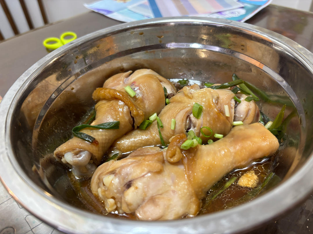 无油版巨嫩无比的椒盐蒸鸡腿🍗