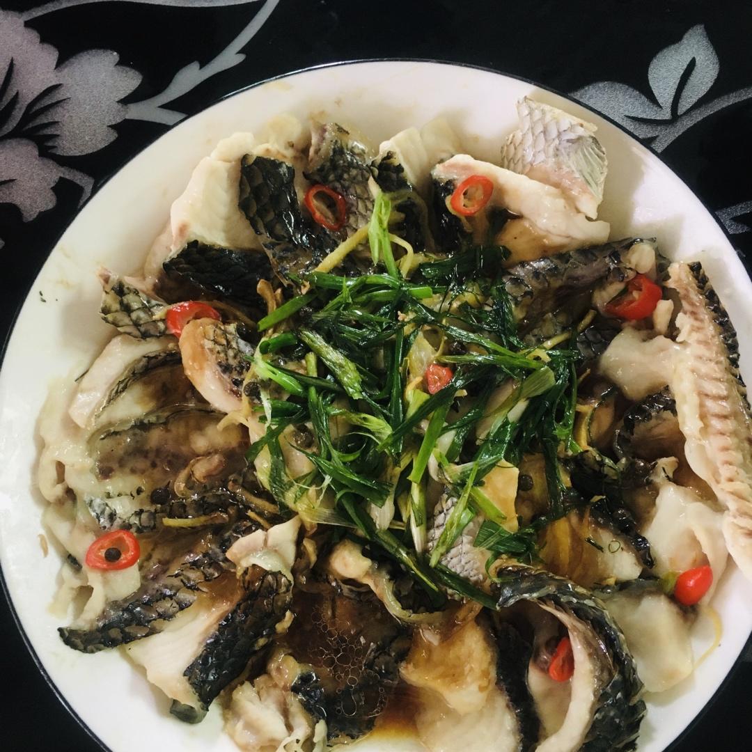 ni612d做的花椒蒸鱼片
