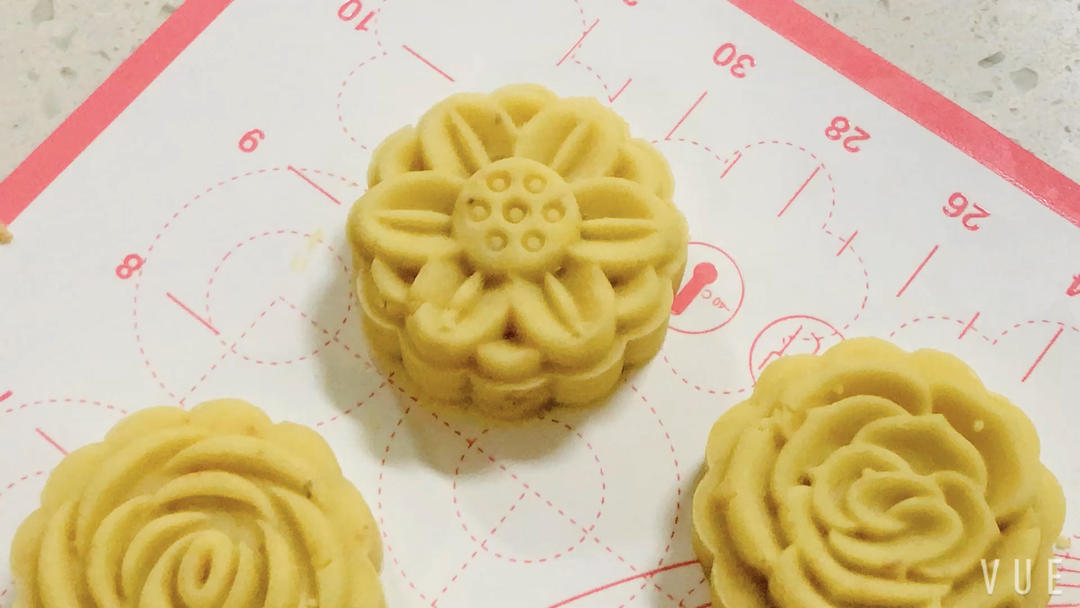 蔓越莓绿豆糕