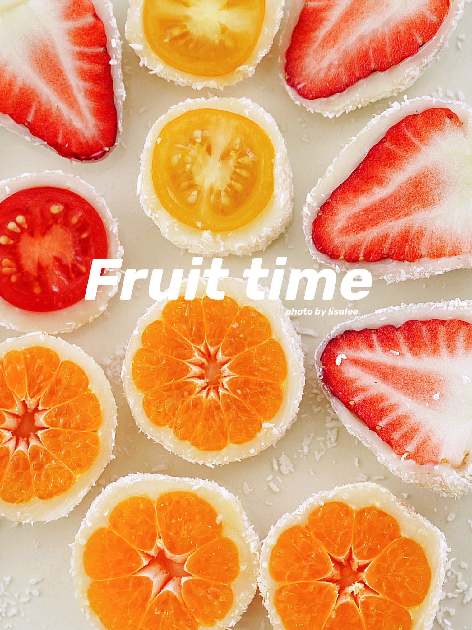 糯叽叽水果大福|免烤箱|解锁水果新吃法的做法