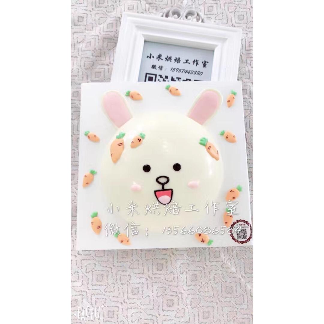 小米烘焙的糖花