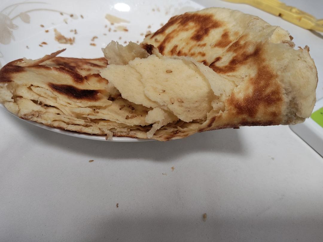 酥掉渣༄「发面千层豆沙酥饼」༄