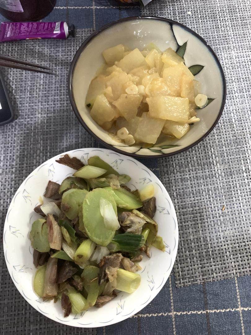 莴笋炒肉