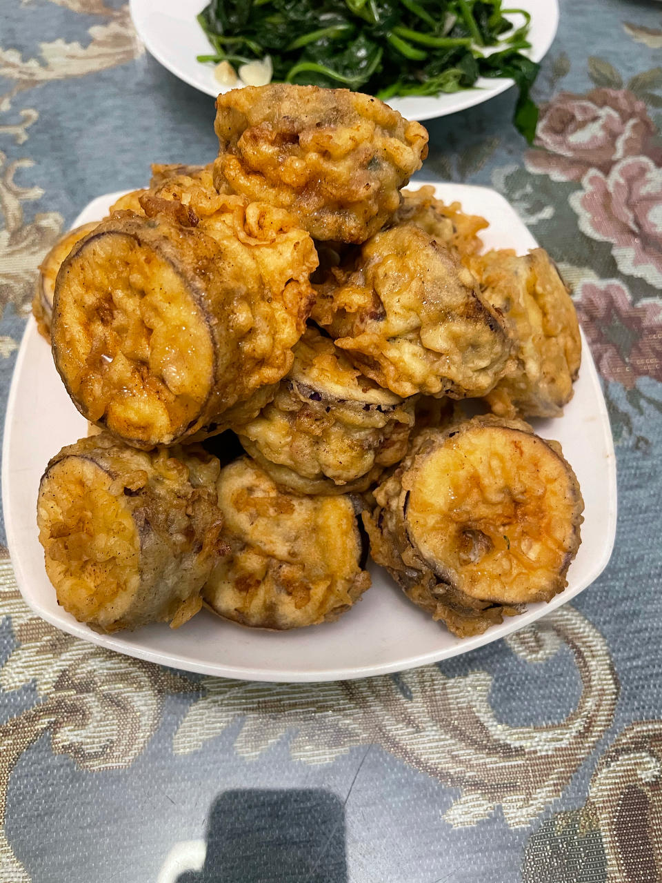 酥炸茄盒￨外酥里嫩