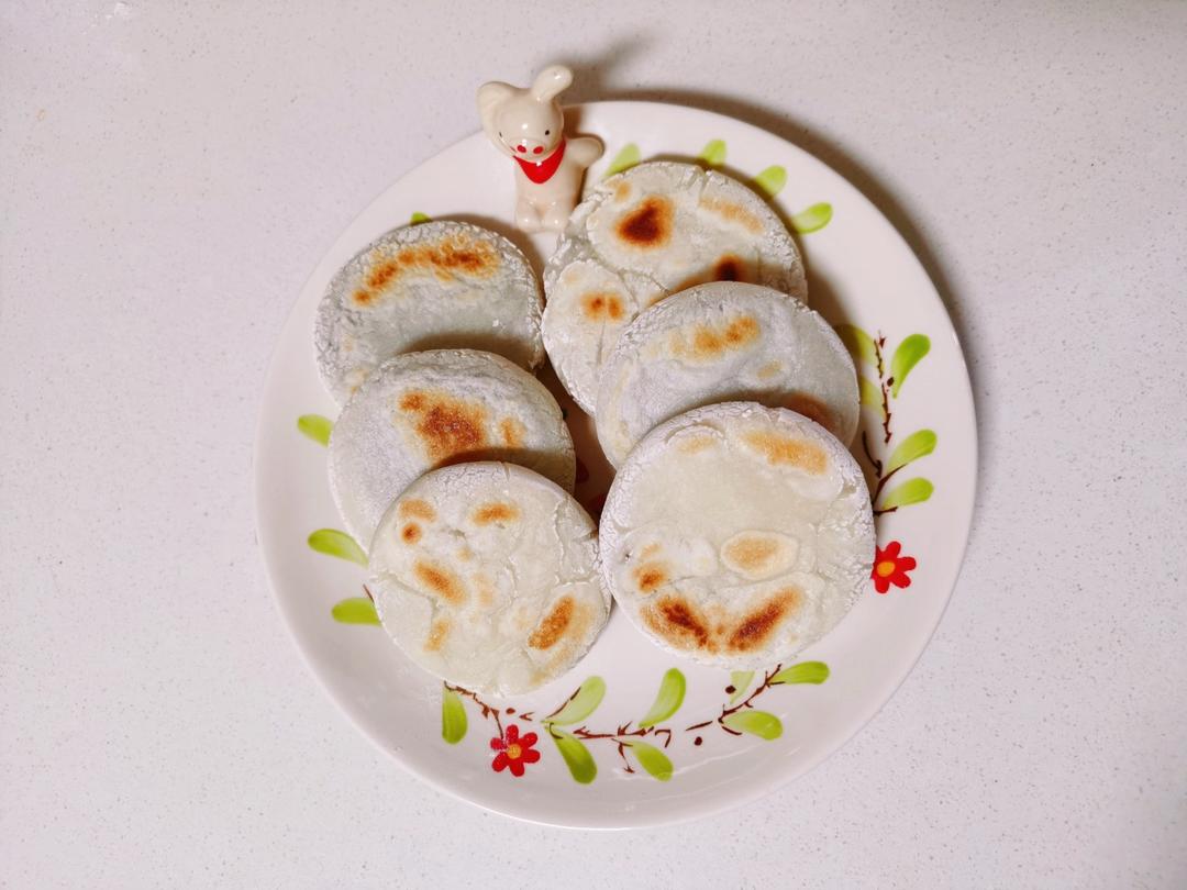 ㊙️东北糯米豆沙粘火勺 烫面法饼超级软 附虎口收拢法整形视频