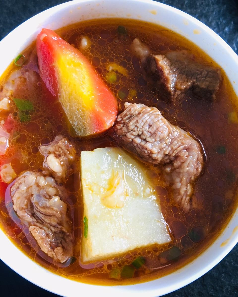 番茄土豆炖牛腩