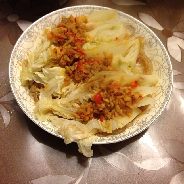蒜蓉粉丝娃娃菜