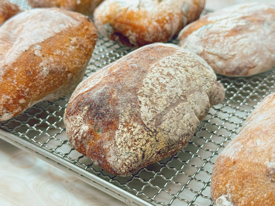 香肠芝士恰巴塔