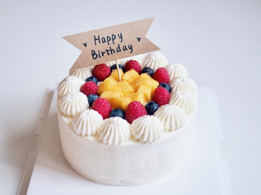 基础戚风（好记、适合奶油抹面、裱花的蛋糕体）