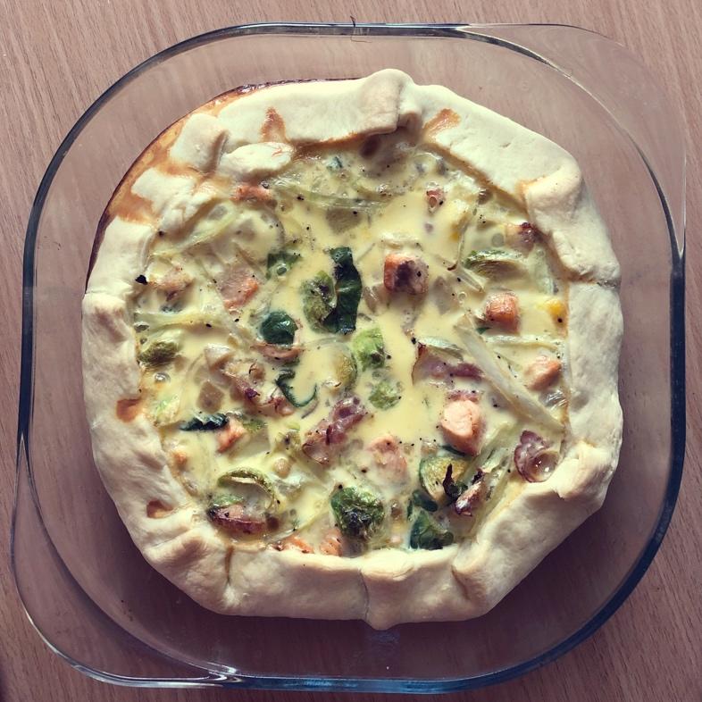三文鱼西兰花quiche