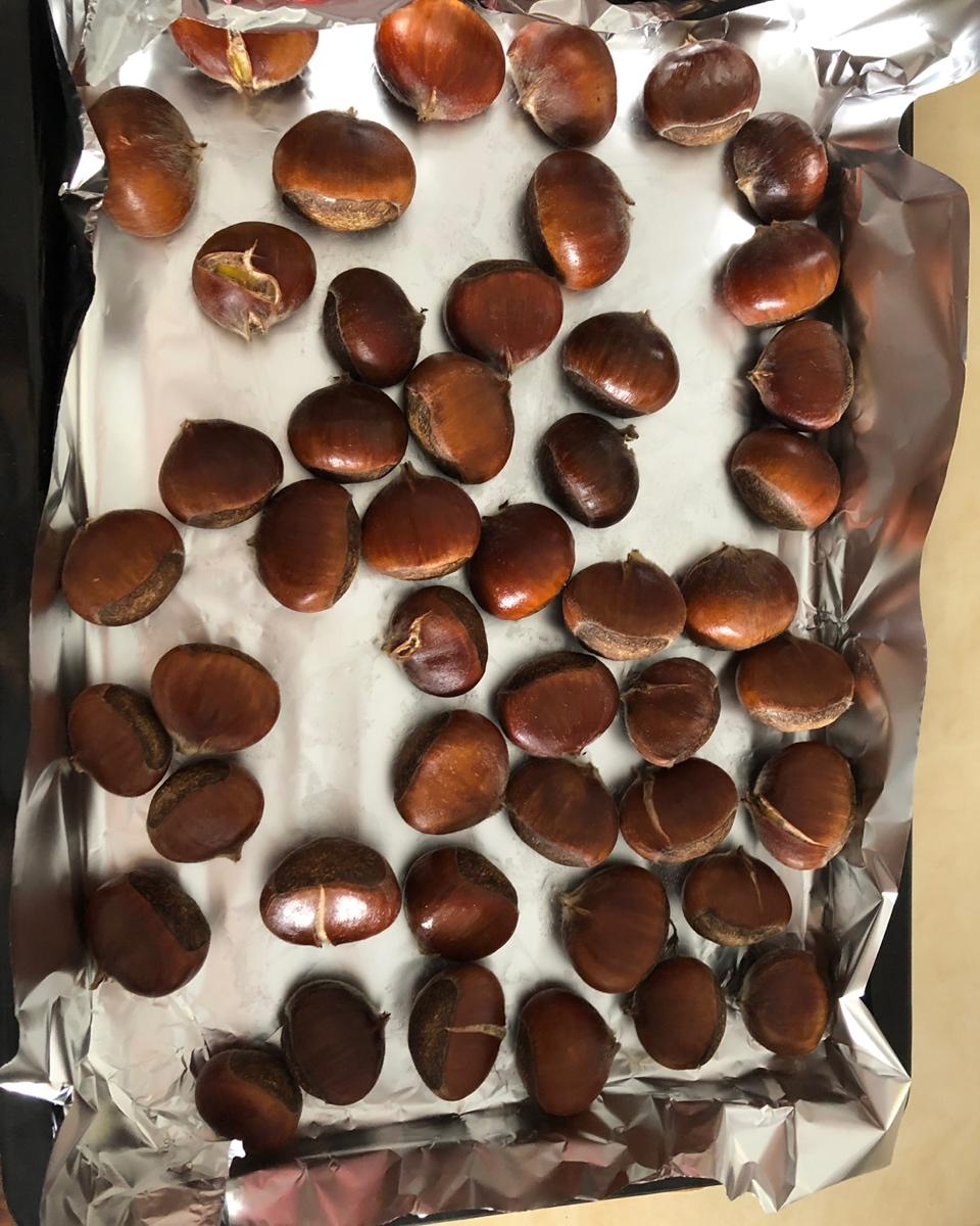 烤箱版栗子