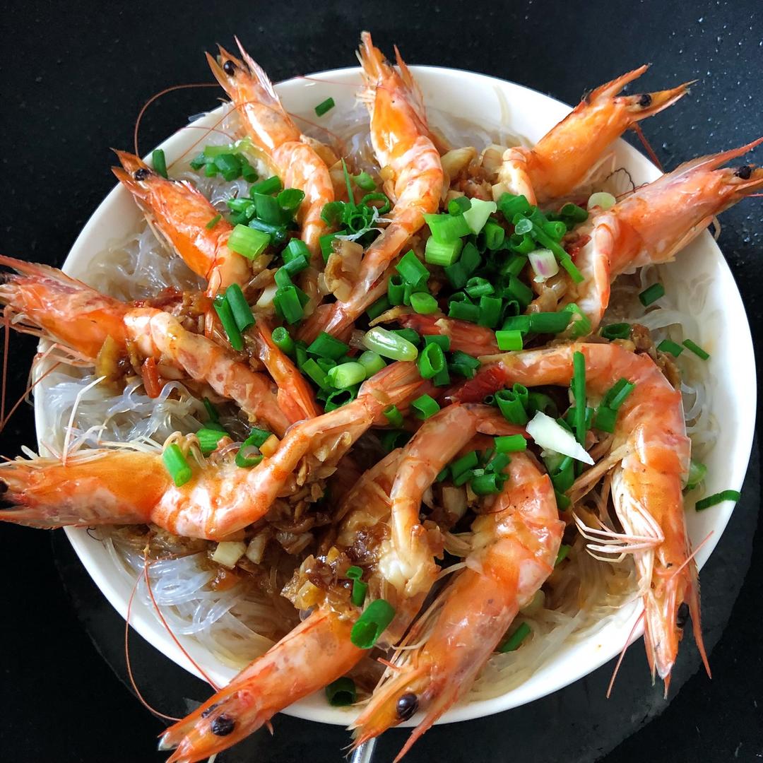 蒜蓉粉丝蒸虾