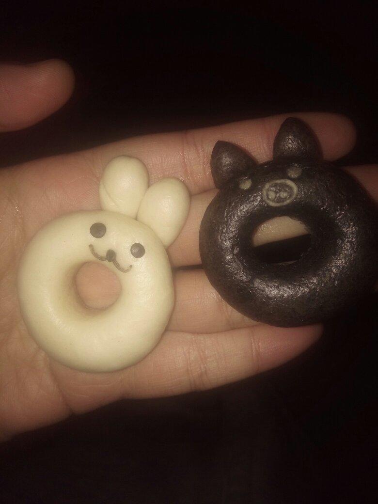 小兔子甜甜圈馒头