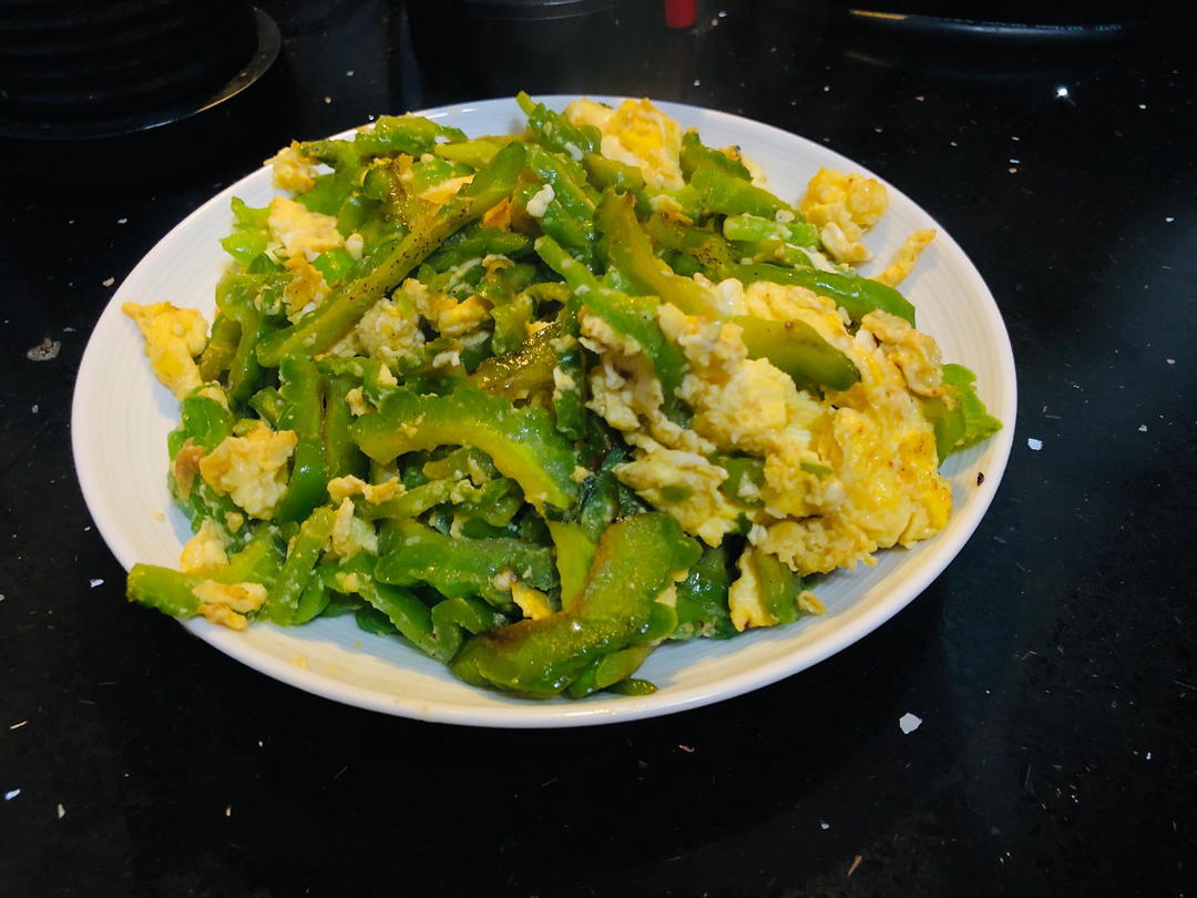 苦瓜炒蛋（清火菜）