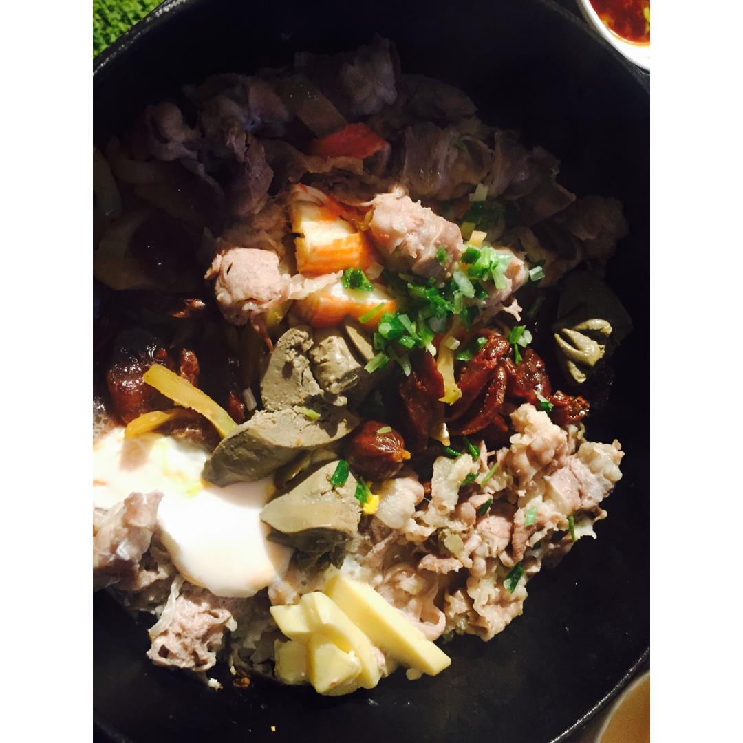 香肠煲仔饭