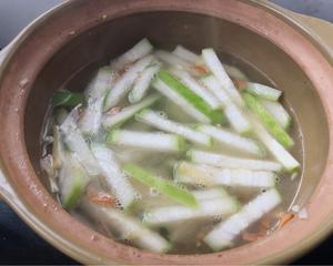 🌸砂锅一锅熟🌸宝宝快手菜🌟海米蛋香节瓜煲🌟的做法 步骤8