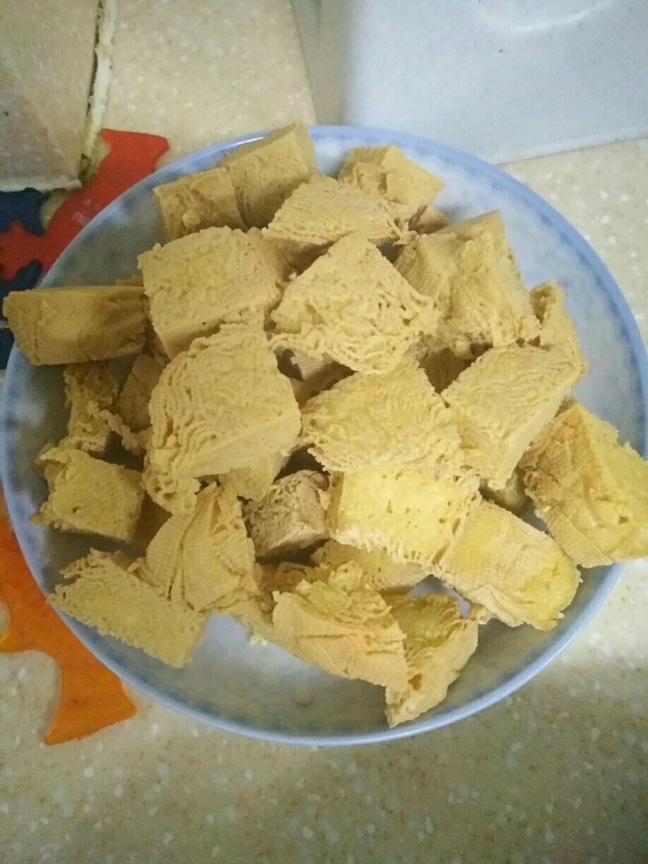 好吃美味干豆腐素鸡豆腐