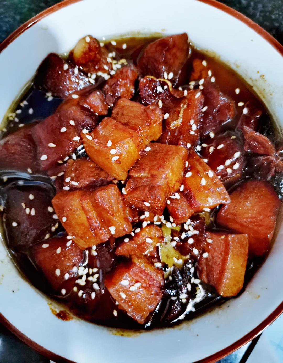 不焯水不放油的家常红烧肉