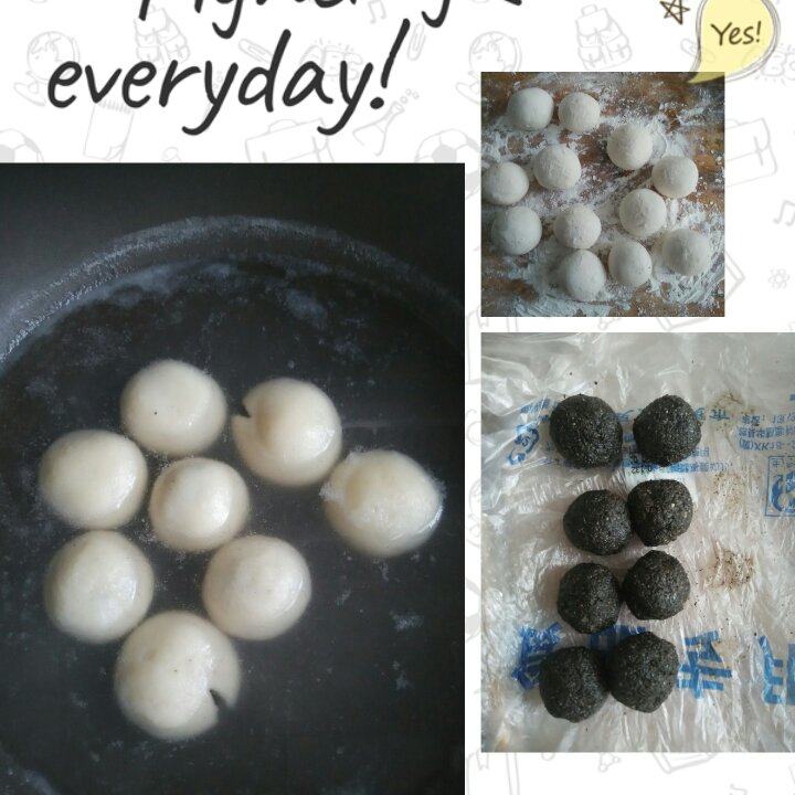 豆沙汤圆
