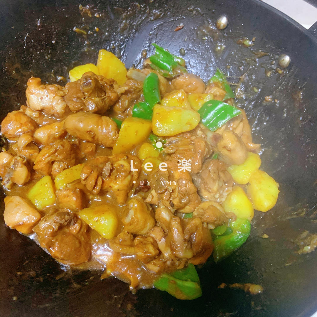 土豆鸡块（黄焖鸡）