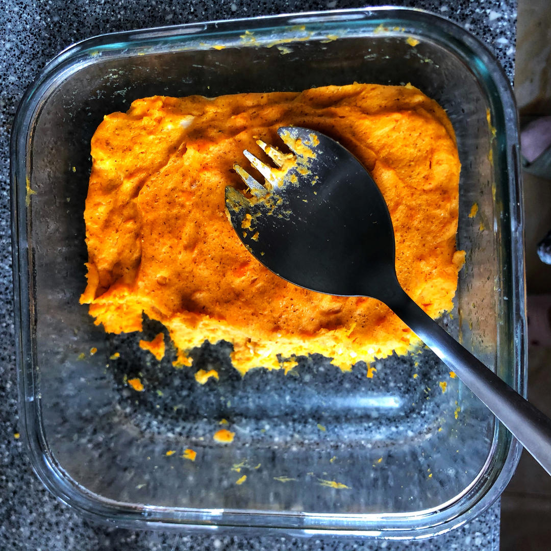 居然是冰淇淋口感‼️减脂蛋糕🍰微波炉版