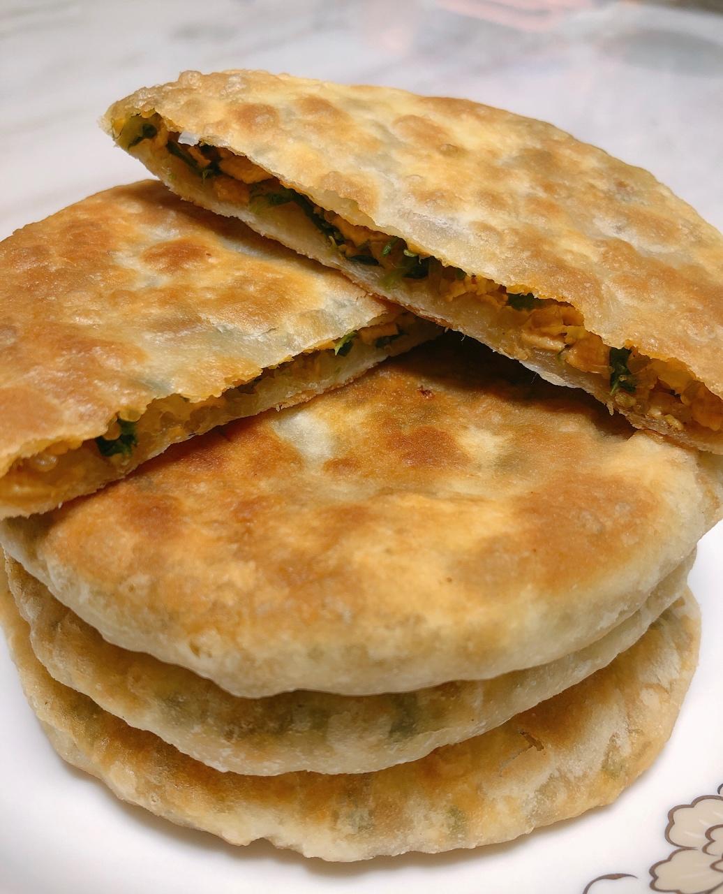 kimberley90做的韭菜鸡蛋馅饼