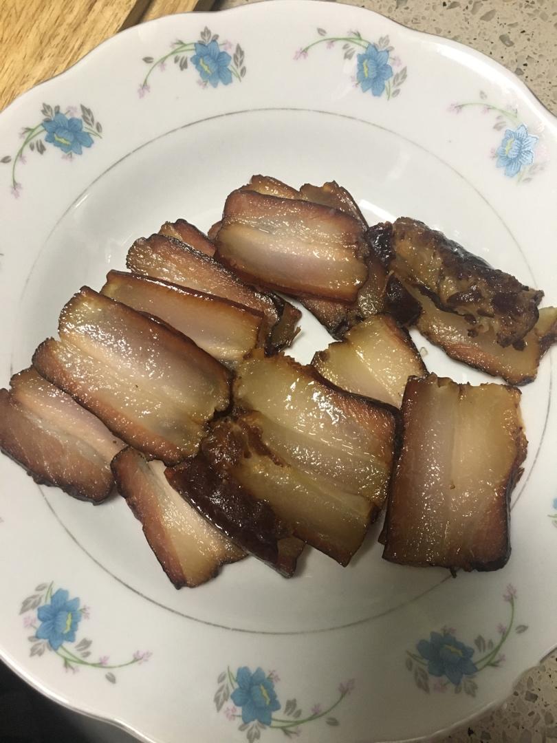 自制湖南烟熏腊肉