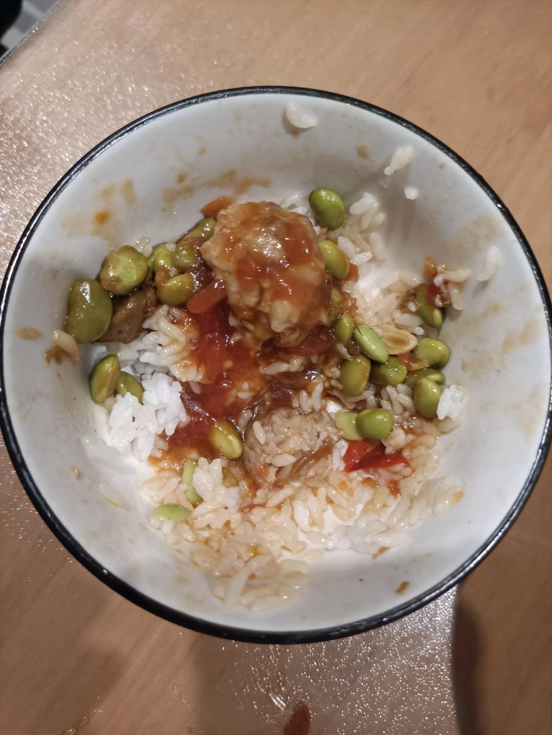 清蒸藕丁肉丸子