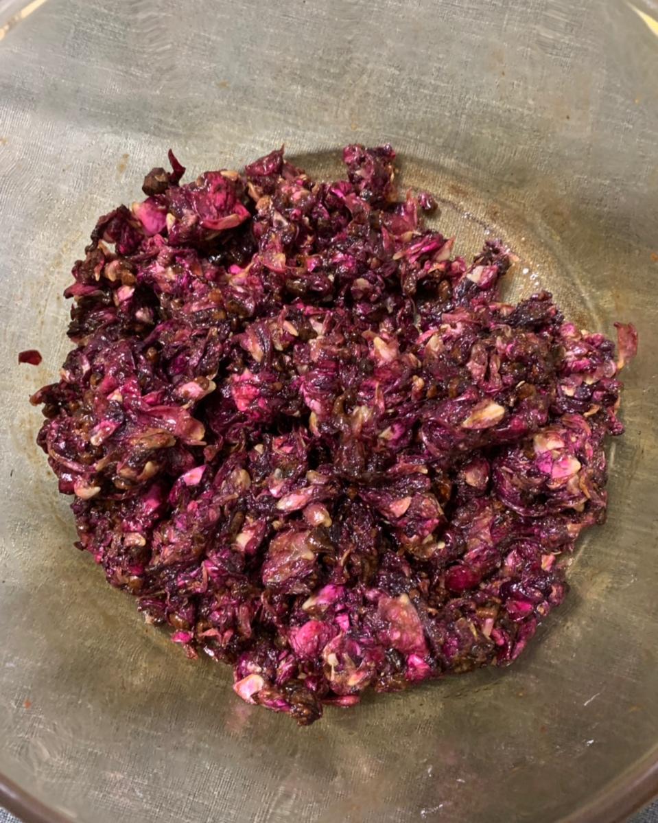 鲜花饼 - 花知道玫瑰花酱的用法