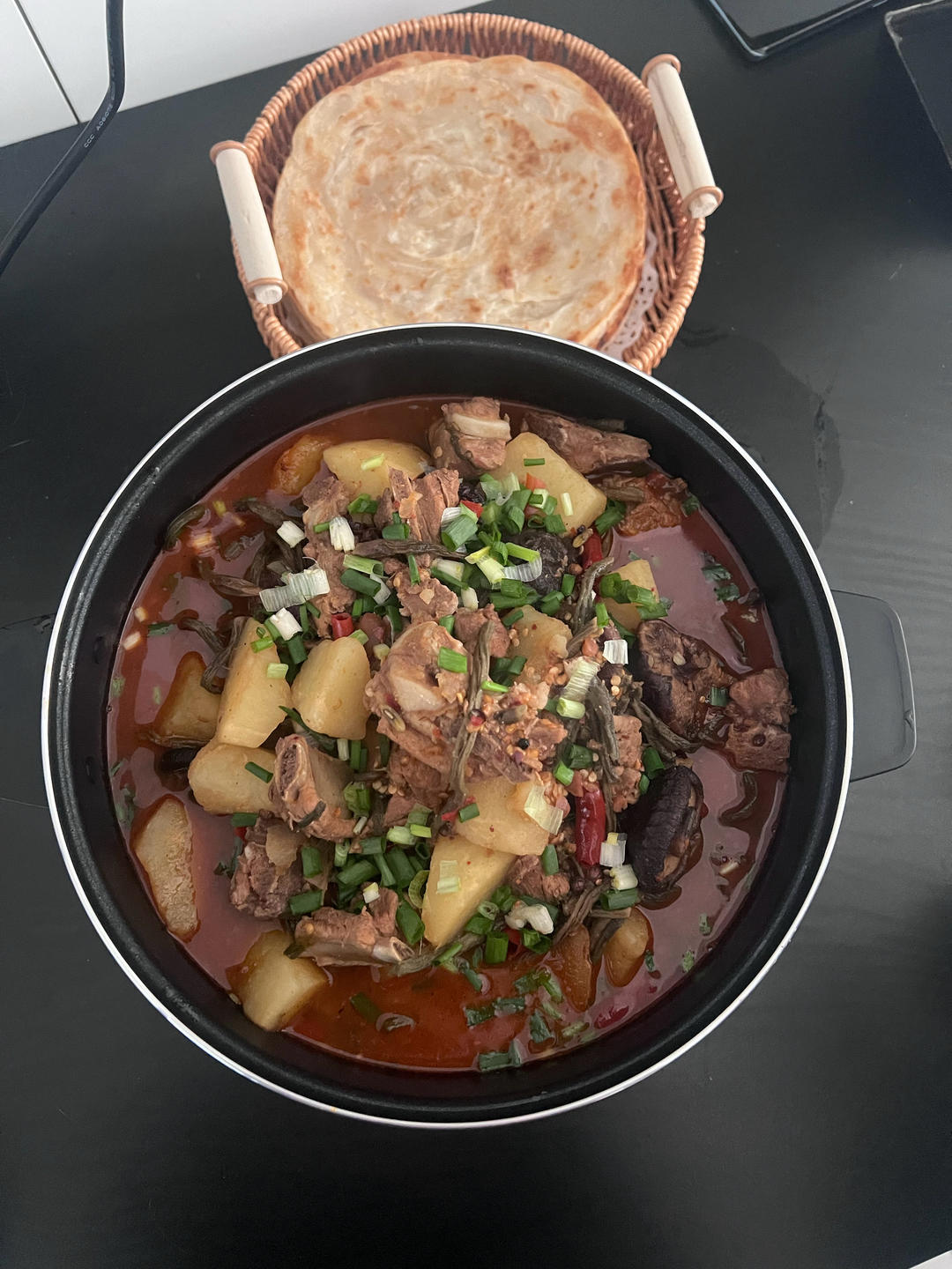 土豆炖排骨