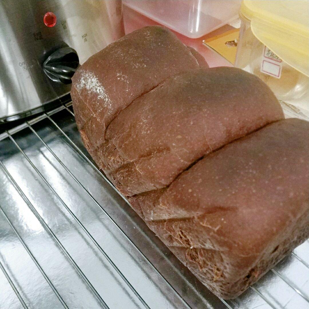 双倍浓郁的可可巧克力吐司