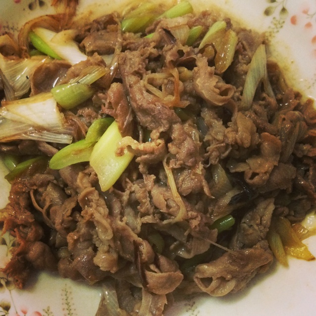 葱爆羊肉