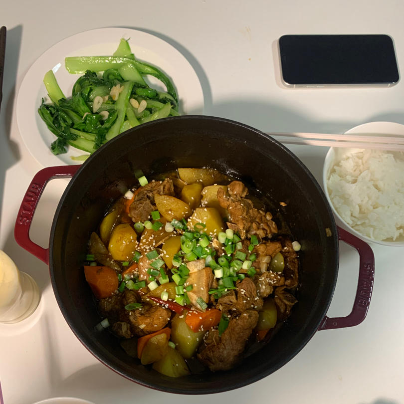 🔥巨好吃的红烧排骨炖土豆❗️懒人版轻松做拿手菜