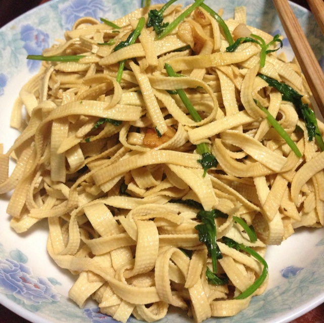 凉拌豆腐丝