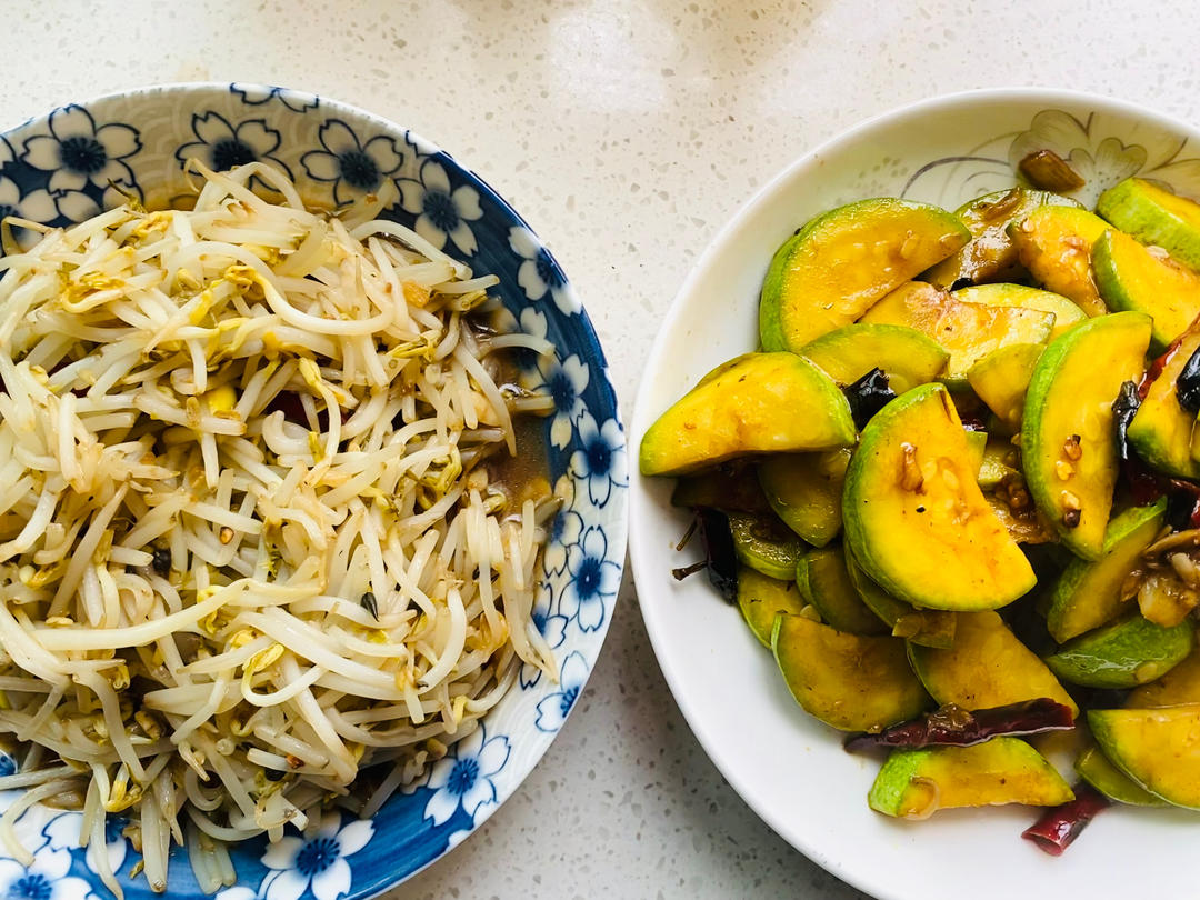 酸辣绿豆芽