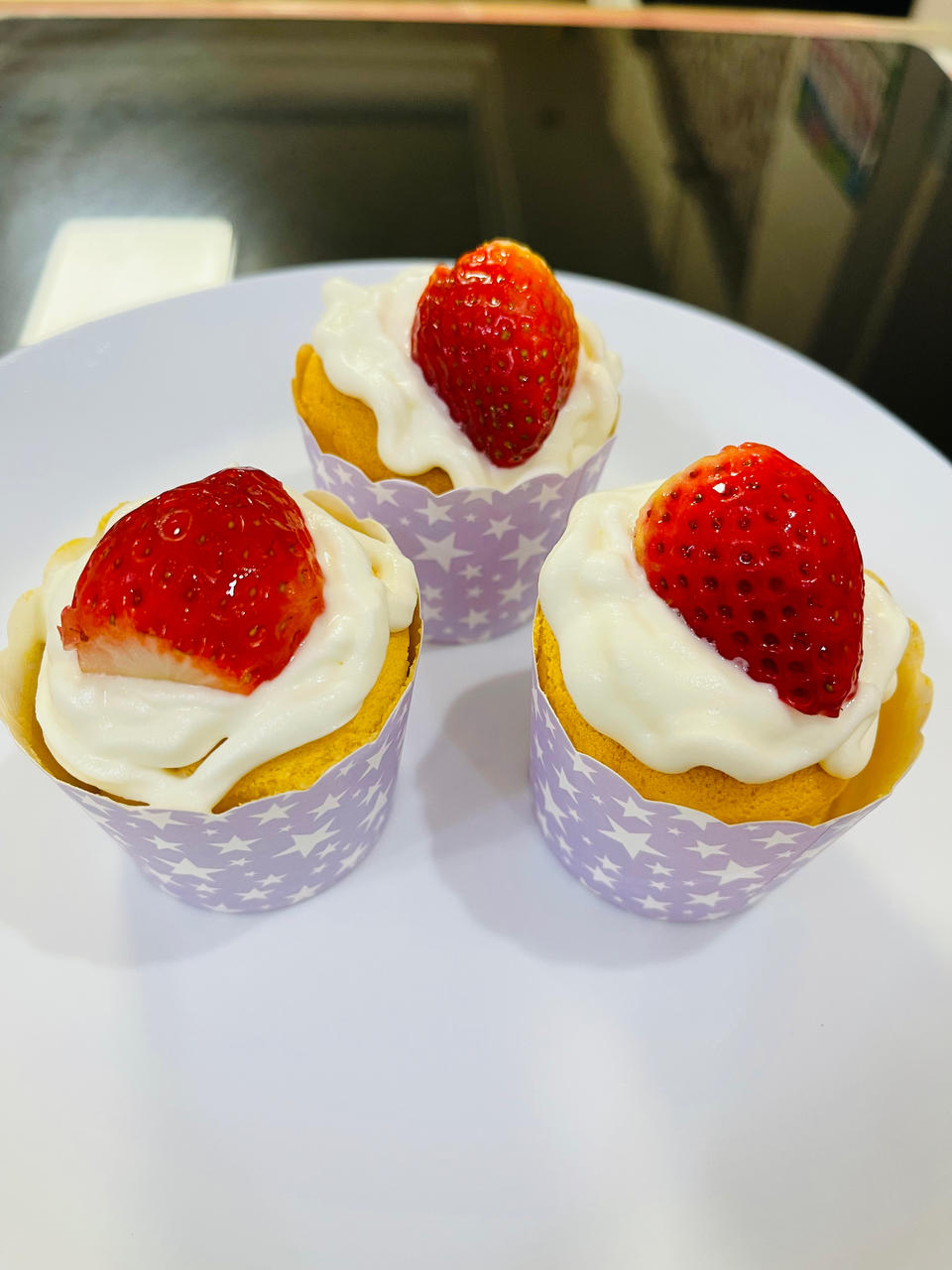 纸杯蛋糕 8寸戚风蛋糕的量