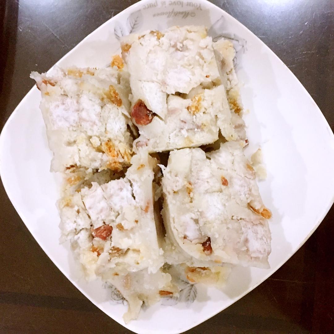 广东常见小吃点心-芋头糕