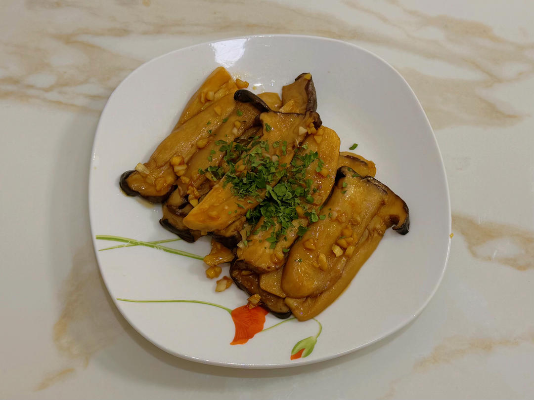 蒜香蜂蜜杏鲍菇