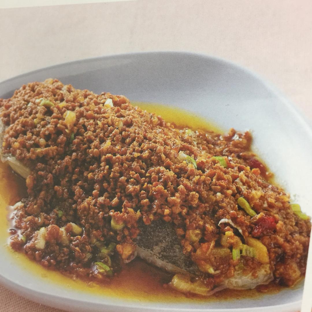 中餐25:  豆酥蒸鳕鱼（附豆酥蚵仔做法）的做法