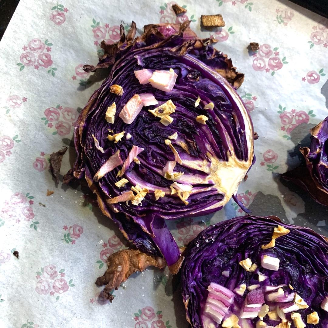【健康三餐】香烤紫甘蓝