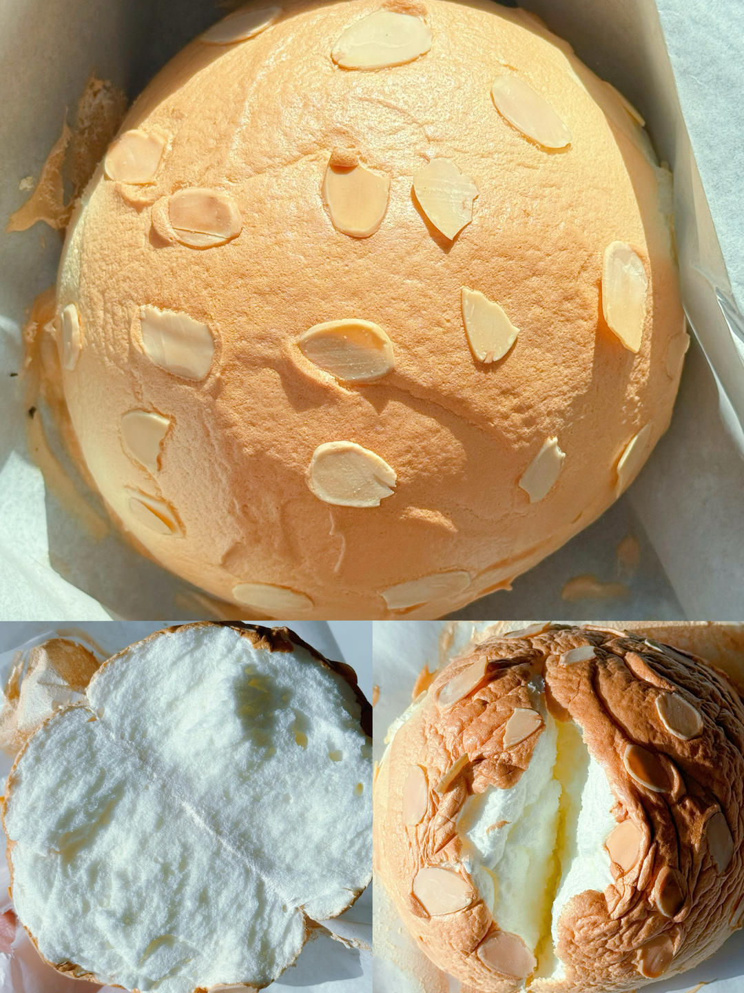 空气炸锅云朵蛋糕❗️无敌巨简单❗️入口即化