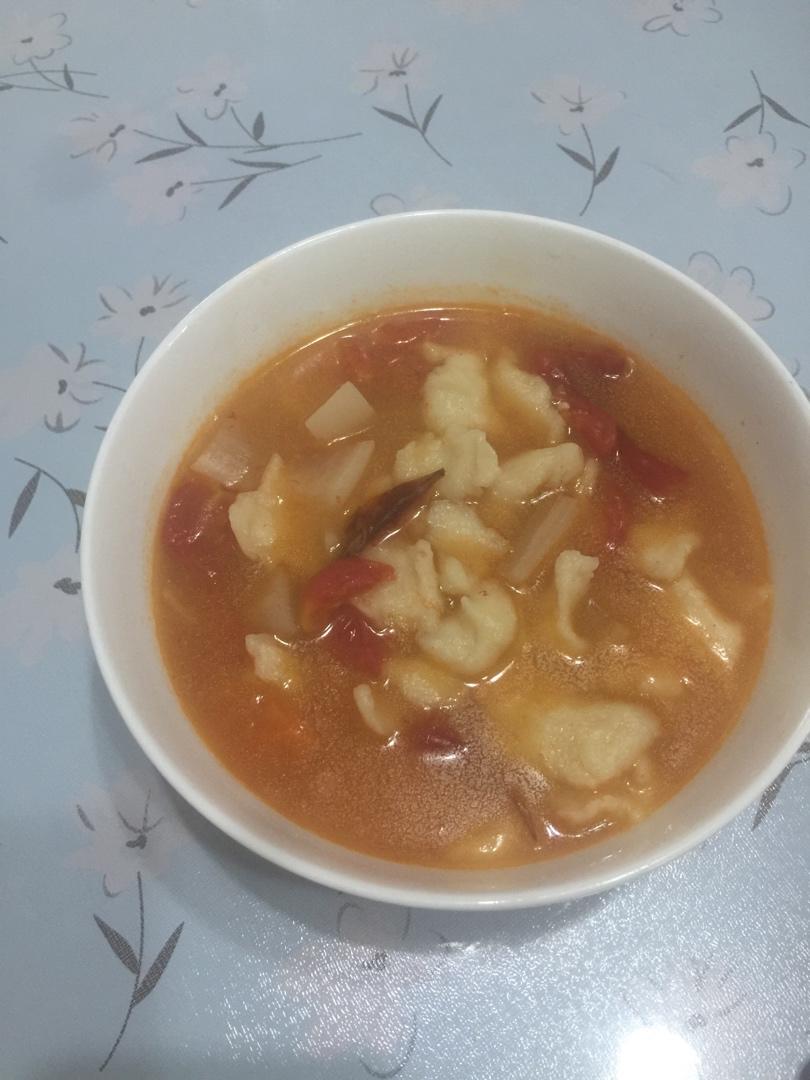 酸酸辣辣素臊子面