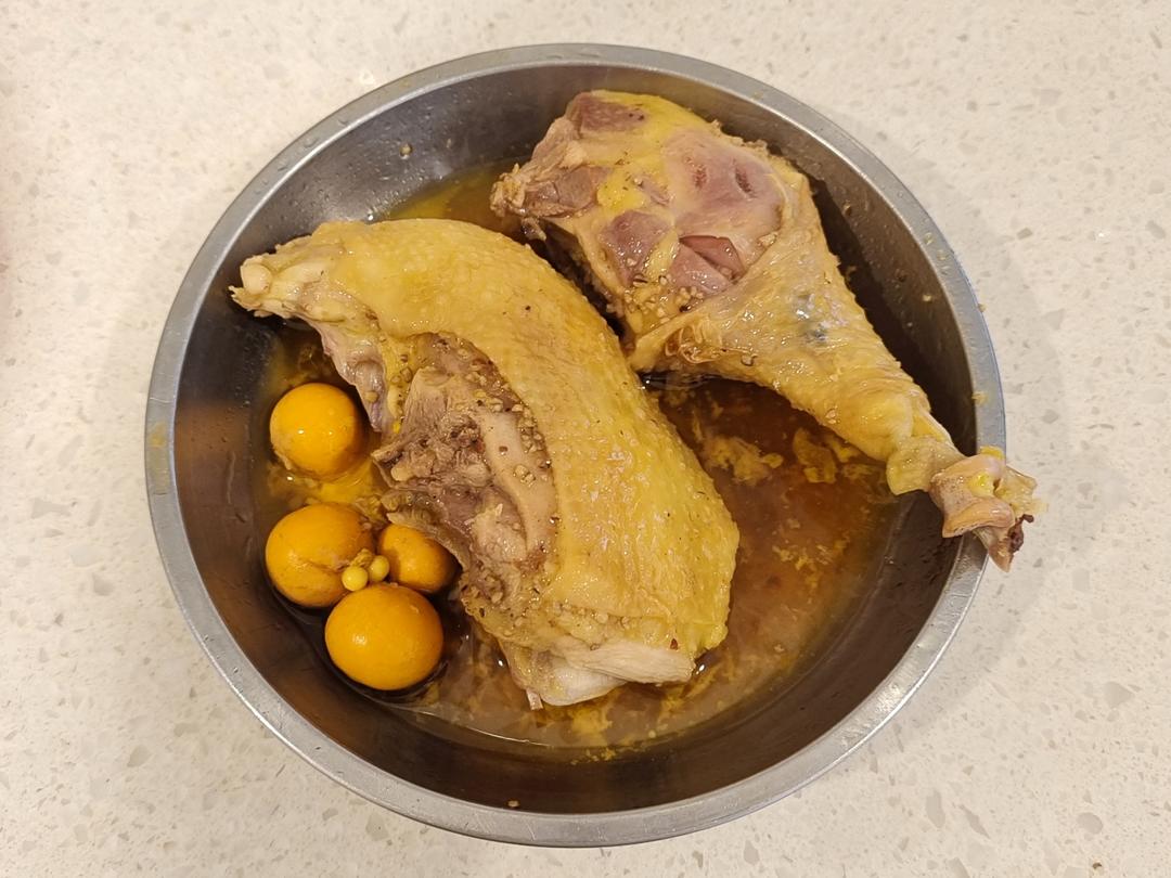 清蒸大鸡腿（减脂食谱）