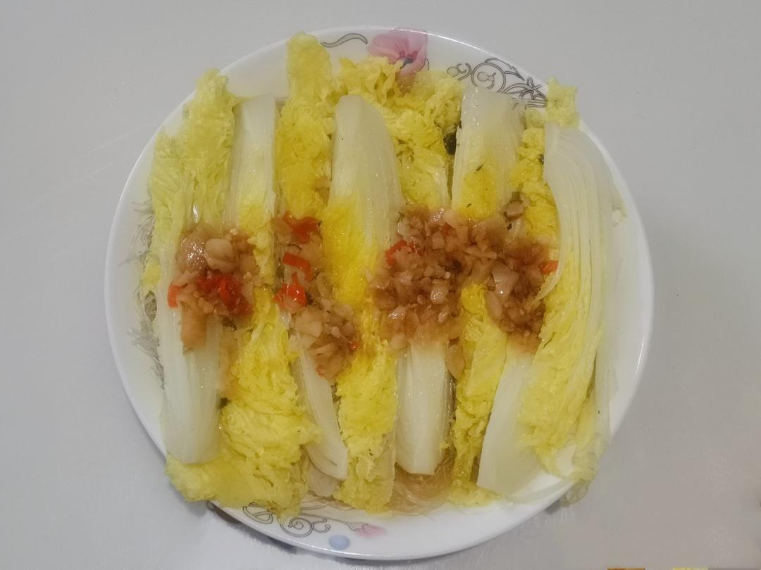 蒜蓉粉丝蒸娃娃菜