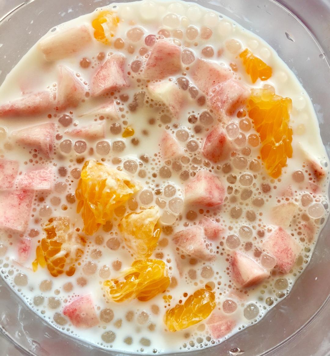 火龙果西米露（附西米煮法）